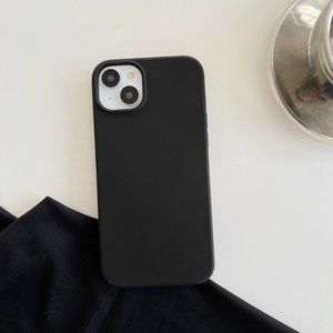 iPhone 15 Case Silicone Black